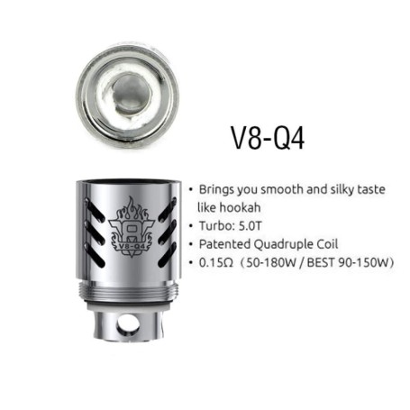 SMOK COIL TFV8 V8-Q4 0.15 OHM 3 PCS