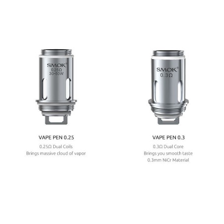 SMOK COIL VAPE PEN PLUS 0.3 OHM 5 PCS