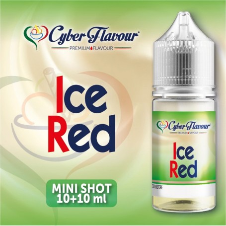 CYBER FLAVOUR ICE RED MINI SHOT 10 + 10 CHUBBY DA 30 ML