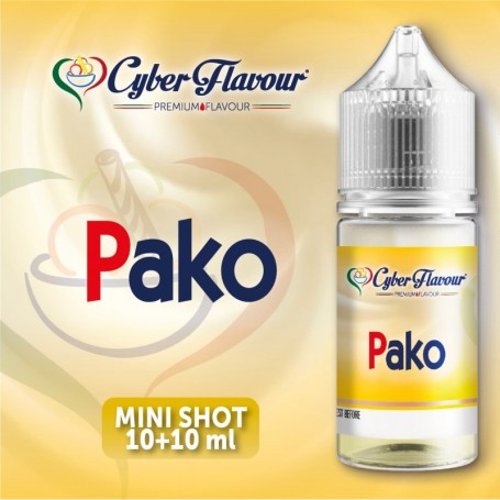 CYBER FLAVOUR PAKO MINI SHOT 10 + 10 CHUBBY DA 30 ML