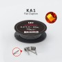 CLAPTON WIRE [0.4*1.0+32ga]*10Ft KA1 3.5ohm/m