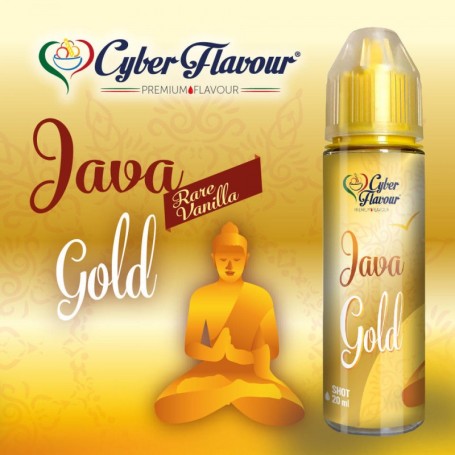 AROMA CYBER FLAVOUR 20 ML SHOT JAVA GOLD SHOT SIZE IN 60 ML