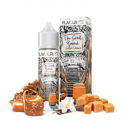 AROMA FLAVOURAGE THE SECRET BARREL SALTED CARAMEL IN 60 ML