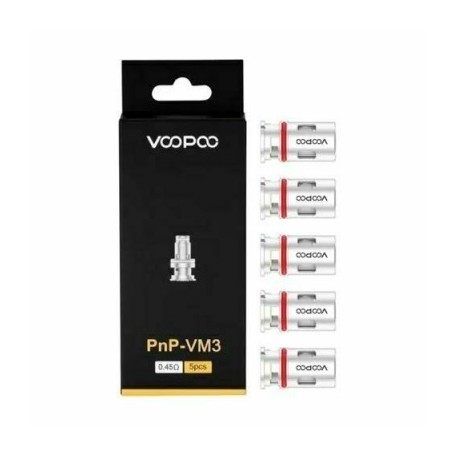 VOOPOO COIL DRAG E60 / H80S / DRAG S - X MESH PnP-VM3 0.45 OHM 5 PCS
