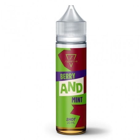 AROMA SHOT 20 ML IN 60 ML SUPREM-E BERRY AND MINT 20 ML