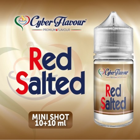 CYBER FLAVOUR RED SALTED MINI SHOT 10 + 10 CHUBBY DA 30 ML