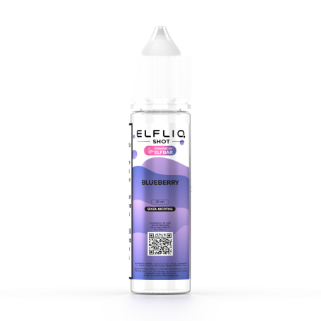 ELFLIQ 20ML BLUEBERRY 0 MG MIX&VAPE