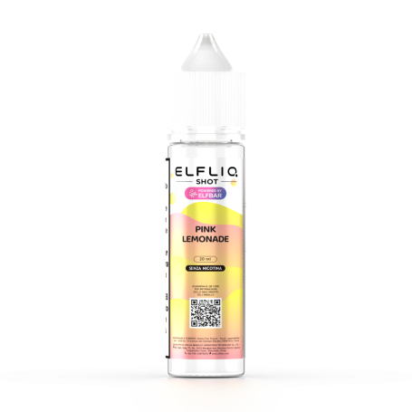 ELFLIQ 20ML PINK LEMONADE 0 MG MIX&VAPE