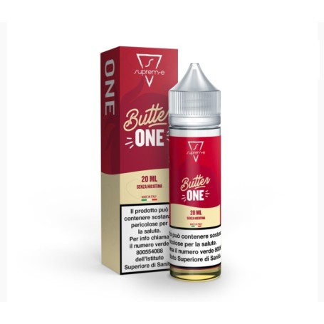 AROMA SUPREM-E SHOT 20 ML IN 60 ML BUTTERONE 0 MG MIX&VAPE 20 ML