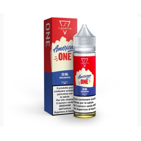 AROMA SUPREM-E SHOT 20 ML IN 60 ML AMERICANONE 0 MG MIX&VAPE 20 ML