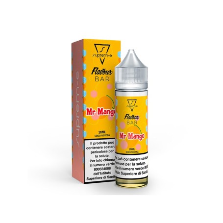 AROMA SUPREM-E SHOT 20 ML IN 60 ML MR MANGO 0 MG MIX&VAPE 20 ML