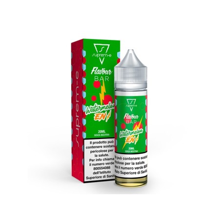 AROMA SUPREM-E SHOT 20 ML IN 60 ML WATERMELON ENERGY 0 MG MIX&VAPE 20 ML